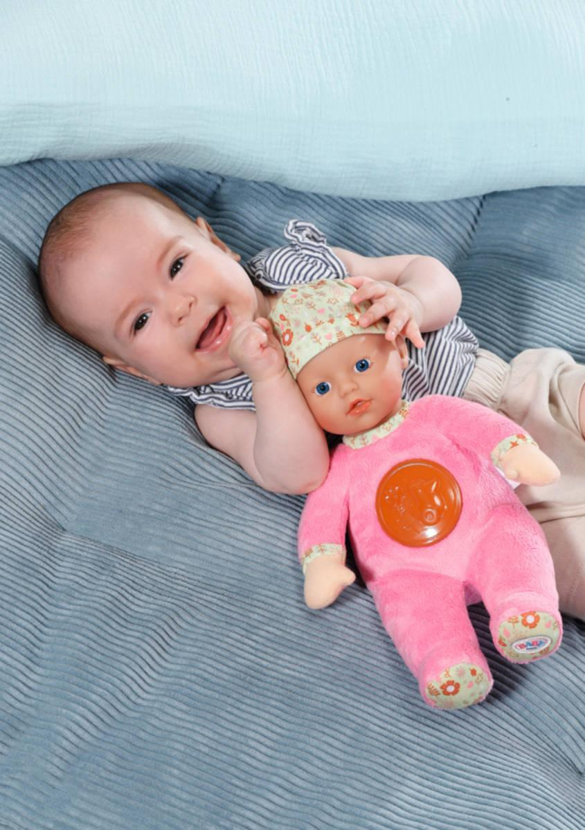 ZAPF BABY BORN Panenka miminko svítící ve tmě na baterie Světlo Zvuk