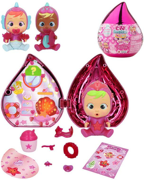 CRY BABIES Magic Tears panenka ronící slzy růžová edice s překvapením
