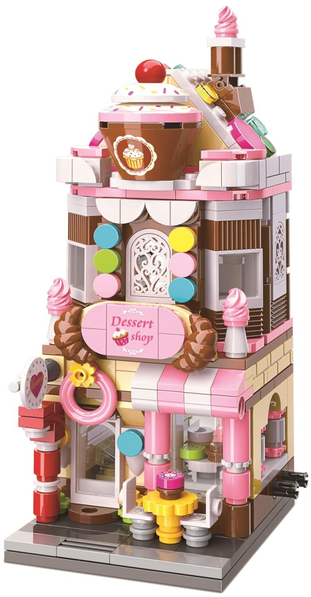 Qman City Corner C0101 Dům Honey Sweet Dessert