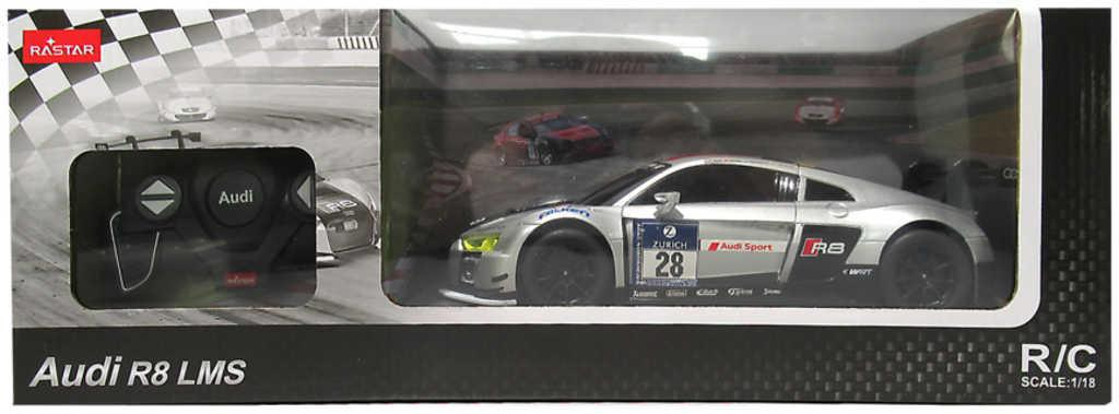 RASTAR RC Auto závodní Audi R8 LMS Performance na vysílačku na baterie 2 barvy
